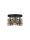 Deckenlampe in Schwarz Grau Gold Ø 37 cm E27 rund 3 flammig