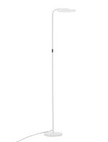 LED Stehlampe Weiß 174 cm schwenkbar warmweiß...