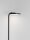 Moderne LED Stehleuchte Schwarz 174 cm schwenkbar warmweiß