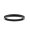 LED Deckenleuchte Schwarz 80 cm lang dimmbar Ring warmweiß