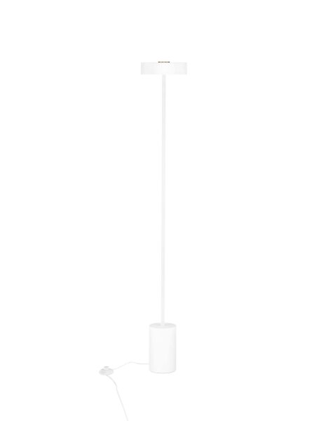 LED Stehlampe 135 cm Weiß warmweiß RUBY Aluminium Modern
