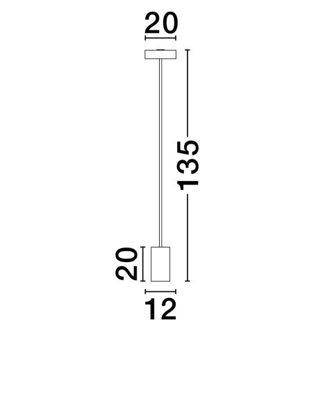 LED Stehlampe 135 cm Weiß warmweiß RUBY Aluminium Modern