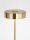 LED Stehlampe in Gold 135 cm warmweiß RUBY Aluminium Modern