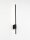 LED Wandlampe 60 cm hoch Schwarz warmweiß RUFUS Aluminium