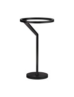 LED Nachttischlampe Schwarz 38 cm Touch Dimmer...