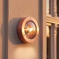 Lampe dext&eacute;rieur ronde en cuivre en laiton G9...
