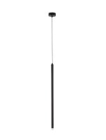 LED Pendelleuchte schmal Ø 2,5 cm Schwarz...