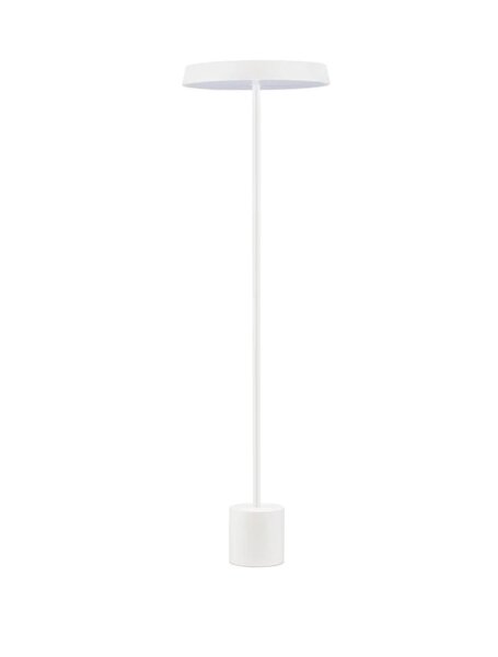 LED Stehleuchte Weiß 136 cm warmweiß SHASTA Aluminium Modern