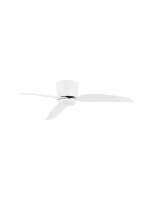 LED Deckenventilator Fernbedienung &Oslash; 100 cm Wei&szlig; warmwei&szlig;