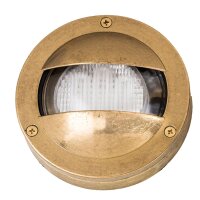 Applique murale laiton IP64 ronde extérieur Maritim