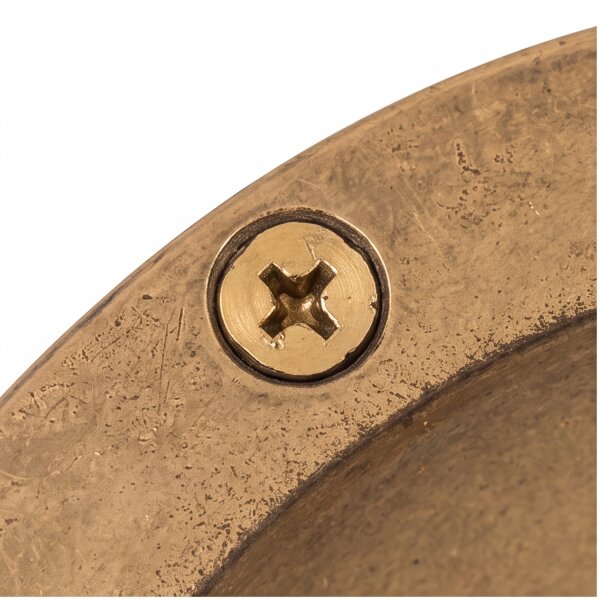 Applique AGIA laiton IP64 ronde Maritim Ø14cm