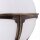 Elegante Wandleuchte Messing Vintage Kugel Schirm