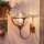 Applique murale cuivre IP43 laiton véritable extérieur élégant