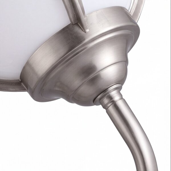 Applique murale extérieure en nickel blanc laiton véritable maison