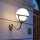 Applique murale extérieure en nickel blanc laiton véritable maison