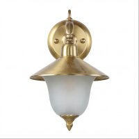 Messing Wandlampe Rustikal elegant H:28cm ANDROS