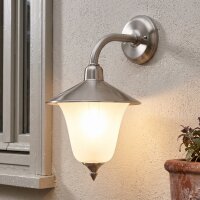 Wandlampe Antik Außen Terrasse Balkon Echt-Messing