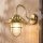 Wandlampe BOLOS Messing IP64 Maritime Laterne