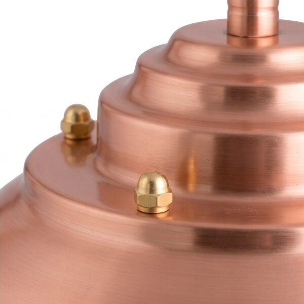 Wandlampe Echt-Messing IP64 Maritim in Kupfer