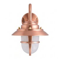 Lampe murale cuivre IP64 laiton véritable terrasse...