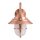 Wandlampe Kupfer IP64 Echt-Messing Terrasse Haus
