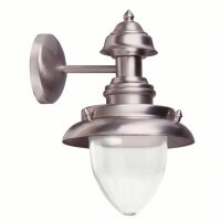 Lampe murale laiton véritable verre porte...