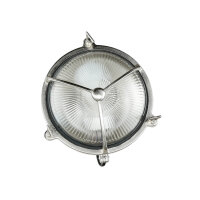 Applique extérieure ronde nickel laiton...