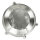 Applique extérieure ronde nickel laiton véritable Maritim
