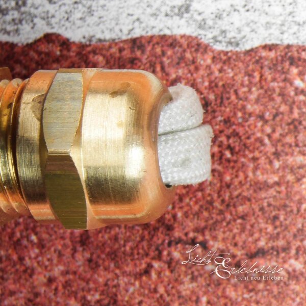 Außen Wandlampe Grau aus Echt-Messing SKIATHOS