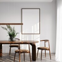 LED Pendelleuchte dimmbar 2200-3000K Alu Kakao L:100 cm