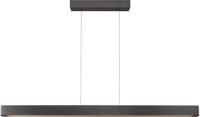 LED Hängelampe dimmbar 2200-3000K Schwarz-Nickel 130 cm
