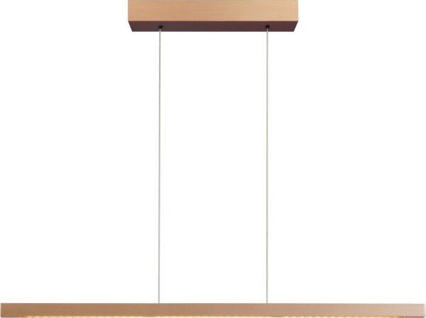LED Pendelleuchte dimmbar 2200-3000K Bronze L:100 cm