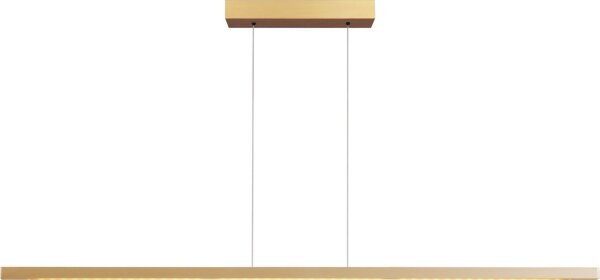 LED Pendelleuchte dimmbar 2200-3000K Gold L:160 cm