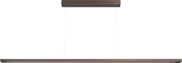 LED Pendelleuchte dimmbar 2200-3000K Kakao L:200 cm