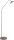 LED Stehlampe Push-Dimmer 2200-2700K Nickel H:150 cm