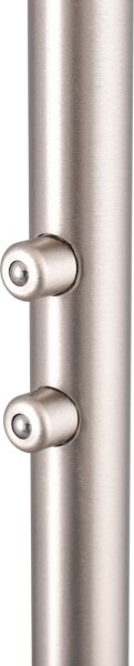 LED Deckenfluter 2200-2700K Nickel H:185 cm matt