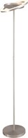 LED Deckenfluter 2200-2700K Nickel H:185 cm matt