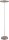 LED Deckenfluter 2200-2700K Nickel H:185 cm matt