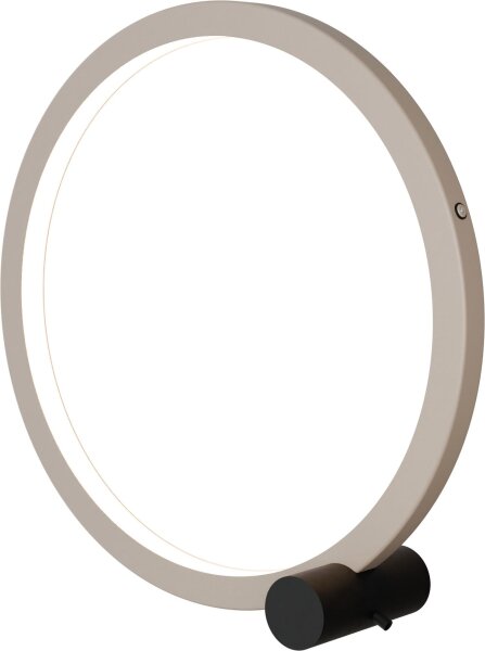 LED Tischlampe dimmbar 2700K Schwarz Beige L:70 cm