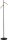 LED Stehlampe flexibel dimmbar 2200-3000K Schwarz Gold