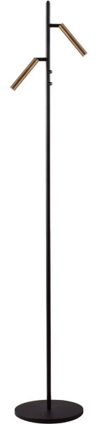 LED Stehlampe schwenkbar dimmbar 2200-3000K Messing