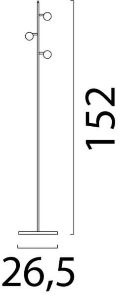 LED Stehleuchte dimmbar schwenkbar 2200-3000K Beige