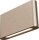 LED Wandlampe Up Down 2200-2700K Metall Bronze H:10 cm