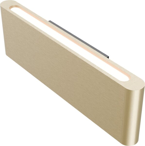 LED Wandleuchte Up Down 2200-2700K Metall Gold B:34 cm