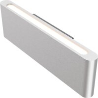 LED Wandlampe Up Down 2200-2700K Metall Nickel B:34 cm