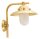 Wandlampe Au&szlig;en Messing Glas Hof Maritim IP64