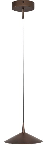 LED Hängelampe dimmbar 2200-2700K Kakao Ø18 cm rund