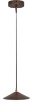 LED H&auml;ngelampe dimmbar 2200-2700K Kakao &Oslash;18 cm rund