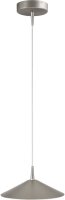 LED H&auml;ngelampe dimmbar 2200-2700K Nickel Metall B:22 cm
