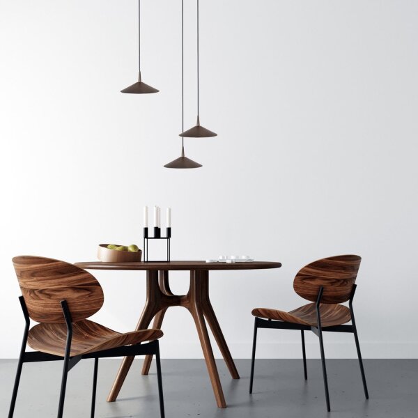 LED Hängelampe dimmbar 2200-2700K Kakao B:35 cm